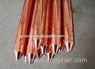 14.2mm Flat and Pointed Electrical Ground Rod / Bars for anti thunder device