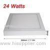 Drop Ceiling Flat Square LED Panel Lights 24W High Power Anti Shock