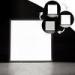 Square LED Flat Panel Lights / LED Recessed Ceiling Lights 6000K - 6500K