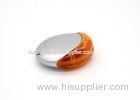 Orange Plastic Twister Micro USB Disk Driver Hardware Encryption