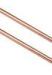 OEM Copper conductor bars / copper earthing bar with inner threaded