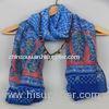 Fashion Polyester Blue Scarves Buying Agents China Sourcing Agency