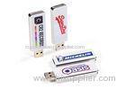 Portable Metal USB 2.0 Flash Drive High SpeedMemory Stick With Keyring