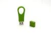 Green Small 2GB USB Memory Stick Personalised Pen Drives With Encryption