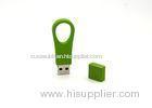 Green Small 2GB USB Memory Stick Personalised Pen Drives With Encryption