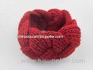 China Sourcing Agent Winter Red Wool Winter Headbands For Women