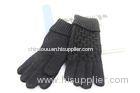 Black Wool Knit Gloves Mens Wool Gloves Agents In China For Sourcing