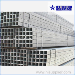 Hot Dipped Galvanized Steel Square Pipes