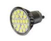 SMD3528 LED Spotlight GU10 220v 3000k Warm White Aluminium Housing