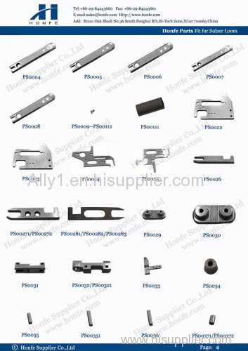 projectile body loom part