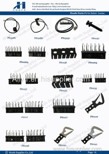 guide tooth block loom part