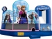 Inflatable frozen jumping bouncer