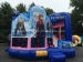 Inflatable frozen jumping bouncer