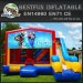 Commercial frozen inflatable bouncer with slide for sale