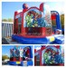 Commercial inflatable superhero bounce houses