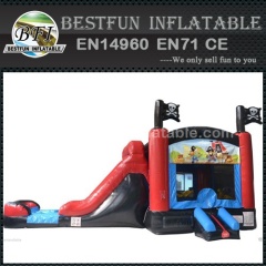 Inflatables Pirate Water Bounce House Combo