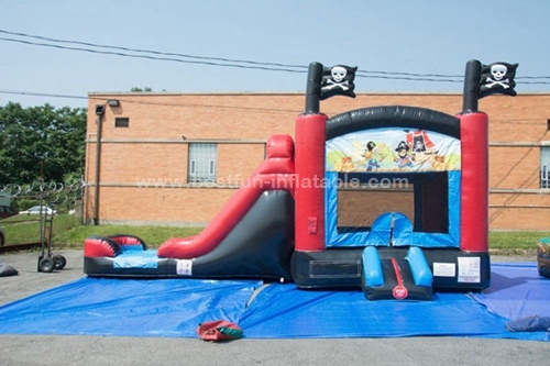 Inflatables Pirate Water Bounce House Combo