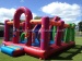 Multi function inflatable bouncer combo