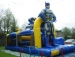 Hot sale batman inflatable castle with slide