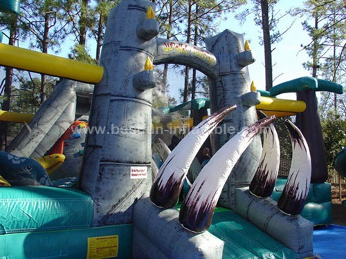 Jurassic toddler inflatable Activity Center park