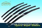 Corrosion Resistant Grey Rubber Universal Hybrid Wiper Blades For Japanese Car