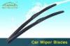 Black Hybrid Japanese Car Window Wiper Blades with Grade A Natural Rubber