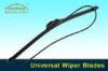 Traditional Windscreen Soft Universal Wiper Blades With Nozzle Easy Installation