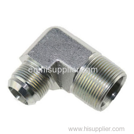 stainless steel 90° elbow JIC male 74° cone/ NPT male Fittings