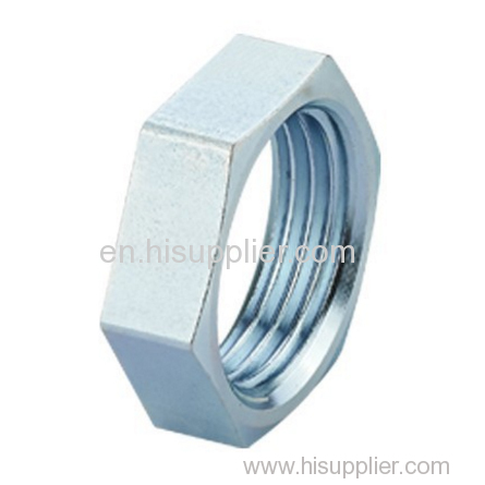 Carbon steel CNC machinery JIC lock nut 8J