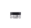 3g 5g Plastic square PS sample jar cosmetic face cream jar