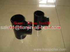 Carbon steel straight Tee forged iron pipe fittings