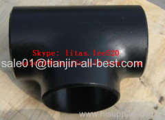 Carbon steel straight Tee forged iron pipe fittings