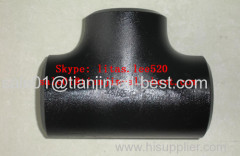 Carbon steel straight Tee forged iron pipe fittings