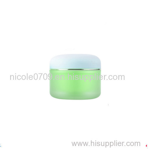 Double wall Plastic Skin Care Cosmetics Cream Empty Jars