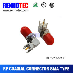 High quality 90 degree sma flange female connector