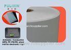 White Coated 1.6mm Conductive PP Plastic Sheet / Polypropylene Sheet Roll