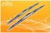 Electroplating Stainless Steel Strip Silicone Honda Windshield Wipers for U Hook Wiper Arm Car