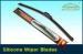 Grey Color Universal Soft Type Silicone Wiper Blades with ABS Whole Frame