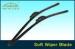 High Carbon Content Stainless Steel Soft Wiper Blade for VW / Renault Boneless Structure