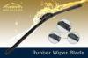 Frameless Type Soft Wiper Blade With ABS Plastic Cover Teflon Coating Rubber