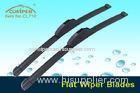 Teflon Coating Rubber Valeo Flat Wiper Blades for J Hook Wiper Arm Universal Cars