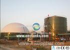 Glass Guesd To Steel Sheet biogas storage tank / 10000 gallon steel water tank