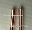High Performance Threaded / Pointed Type copper clad steel ground rod