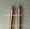 High Performance Threaded / Pointed Type copper clad steel ground rod