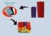 Red / Purple Low Density PP Polyethylene Sheet Roll for Plastic Food Packaging
