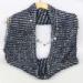 China Sourcing Agent Guangzhou Export Agent Knitting Blue Scarf 33*75cm