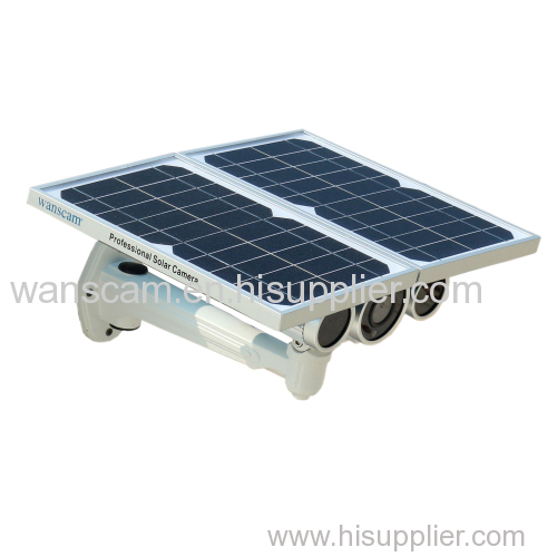Wanscam hot selling build in battery 3G/4G Solar power p2p ip camera