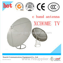 xunchi outdoor c band 1.8m satellite dish antenna price