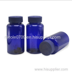 PET Plastic pills bottle 300ml medical bottle