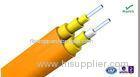 Duplex Flat Single Mode Indoor Fiber Optic Cable for Communication and Cabling